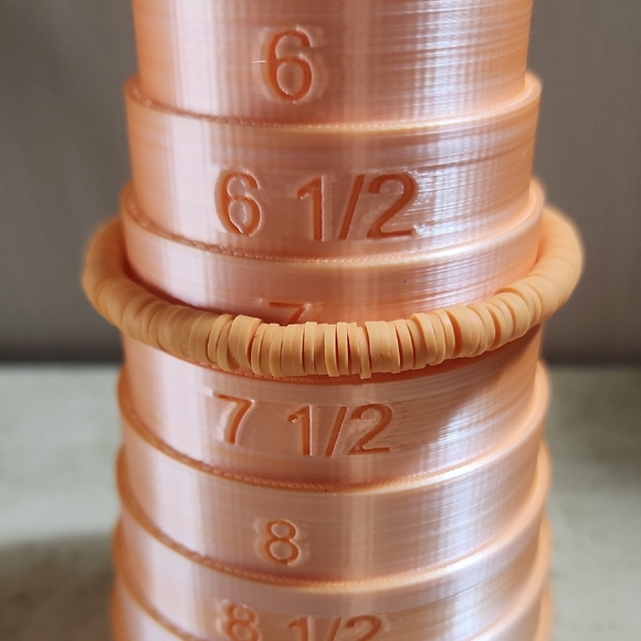 1pc orange vlay bracelets - Picture 1 of 3